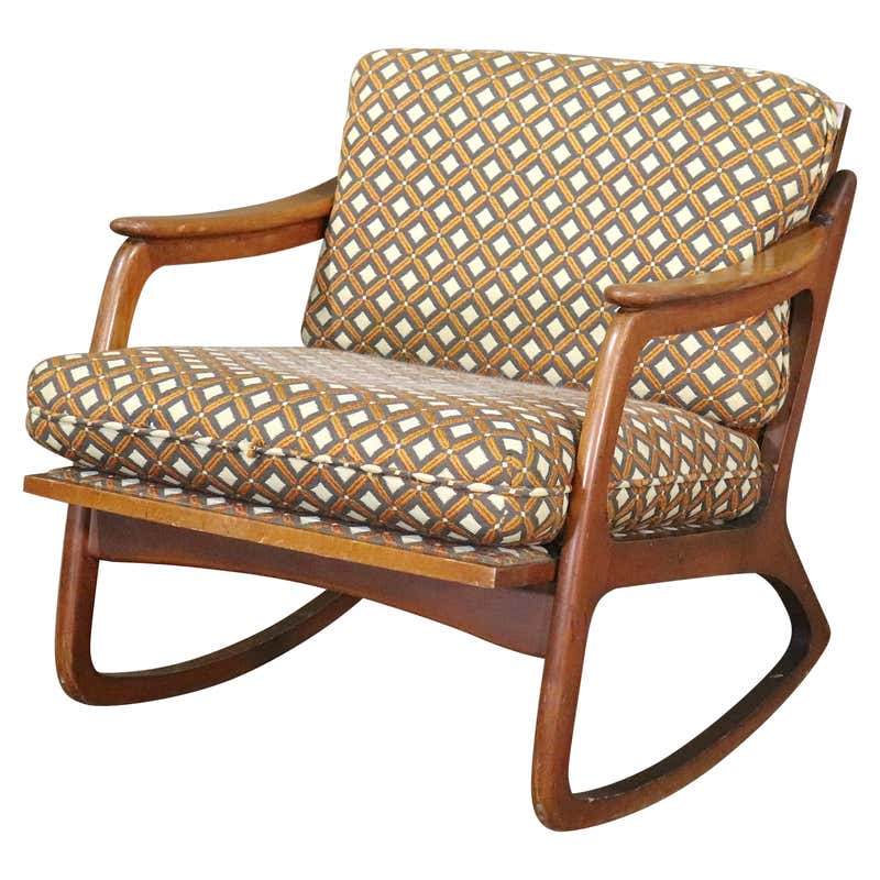 Mid Mod Rocking Chair Mid-Century Modern Rocking Chairs - 481 For Sale at 1stDibs | mid ...