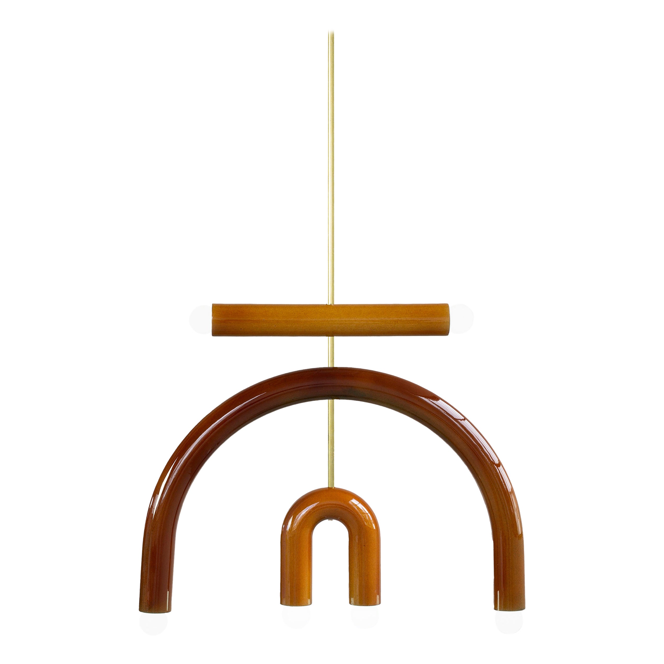 TRN ceramic ceiling light, model F3 For Sale