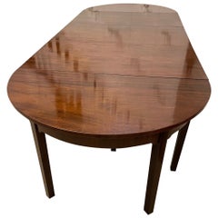 Outstanding Quality Large Antique Figured Mahogany Metamorphic Dining Table