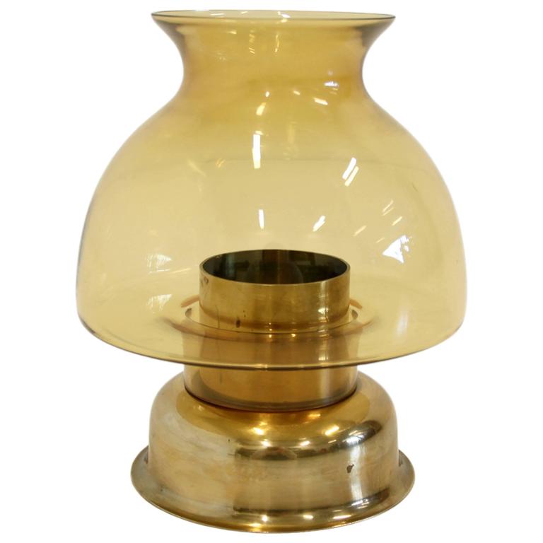 Large Scandinavian MidCentury Candle Holder For Sale at 1stdibs