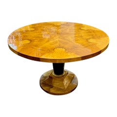 Tavolino da centro in noce Biedermeier Design/One