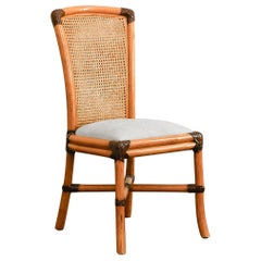 Set Of 10 Rattan Chairs, Studio Smania