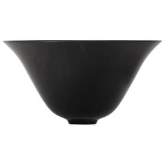 Sculptural Turned Wooden Bowl / Vase by Master Craftsman Bert Marsh 1990s