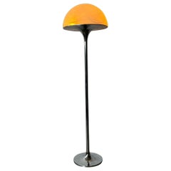 Large Art Deco floor lamp by Mazzega, 1960s