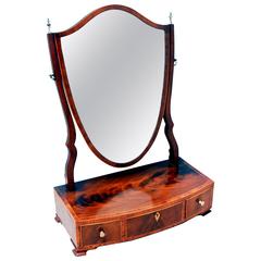 Antique Georgian Dressing Table Mirror