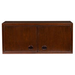 Edward Wormley for Dunbar American Mid-Century Modular Wall Mount Cabinet