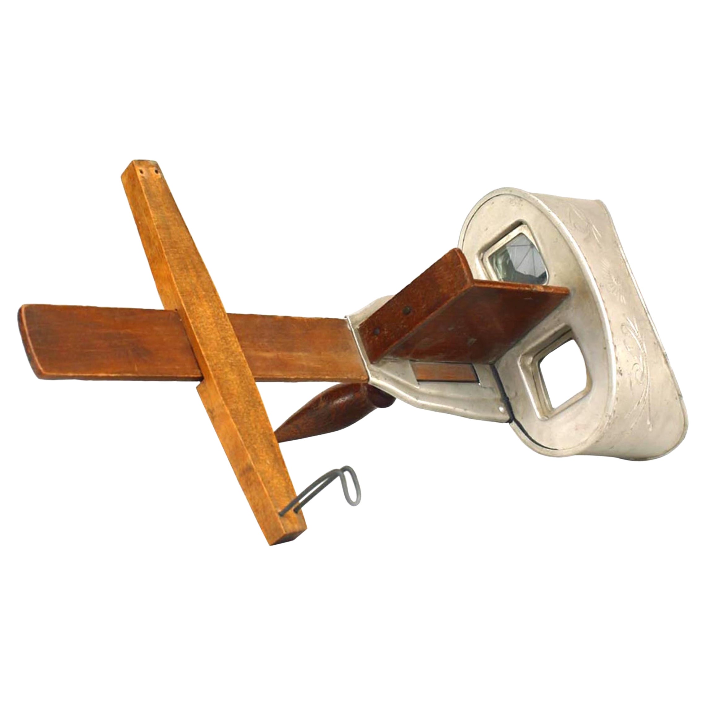 American Victorian Metal Stereoscope