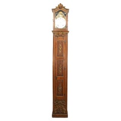 French Louis XV Grandfather Clock