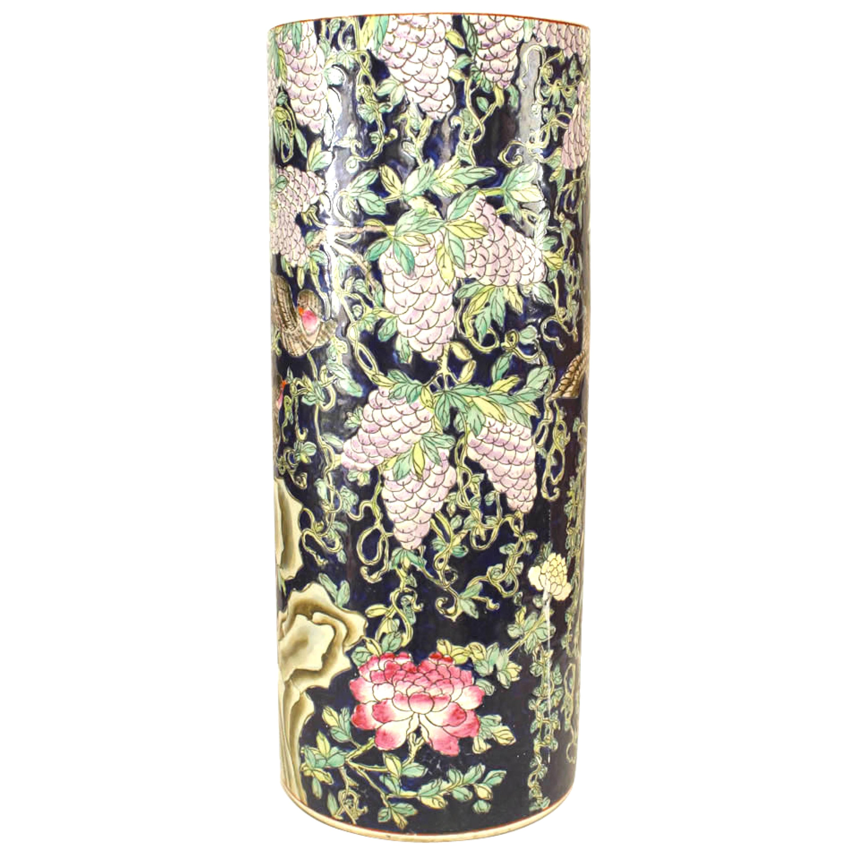 Paragüero Floral de Porcelana China