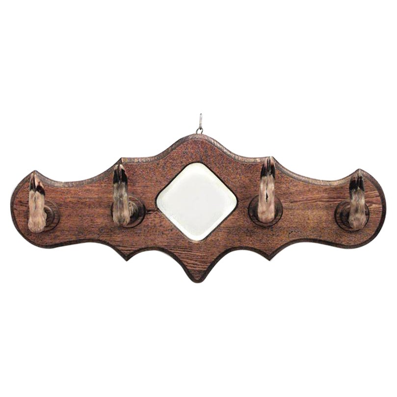 Porte-chapeau mural horizontal en Oak Oak Country