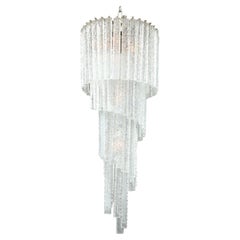 Lampadario di cristallo Mazzega