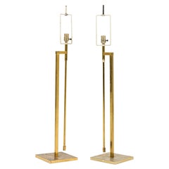 Coppia di lampade Moderniste Adjusta di Harold Weiss & Richard Barr per Laurel Lamp Company