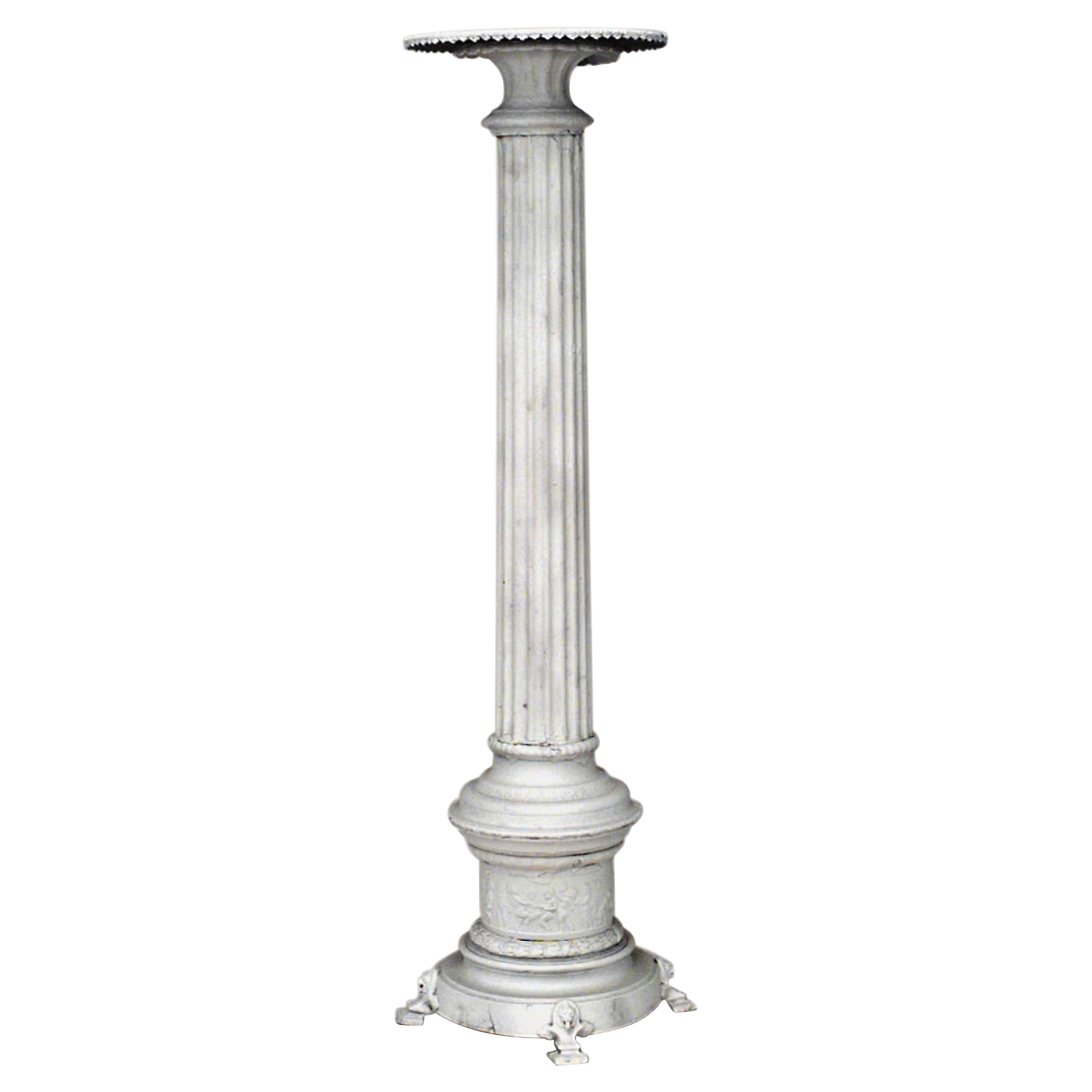 Outdoor Painted Column Pedestals