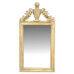 Italian Neoclassic Painted Wall Mirror