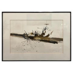 Contemporáneo americano Ed Eller Óleo sobre pintura