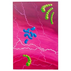 Pittura astratta AP Flying Pills