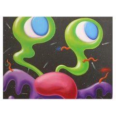 Pittura astratta multicolore