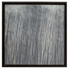 Peinture abstraite grise