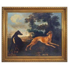 Mignonne et Sylvie peinture pour chien