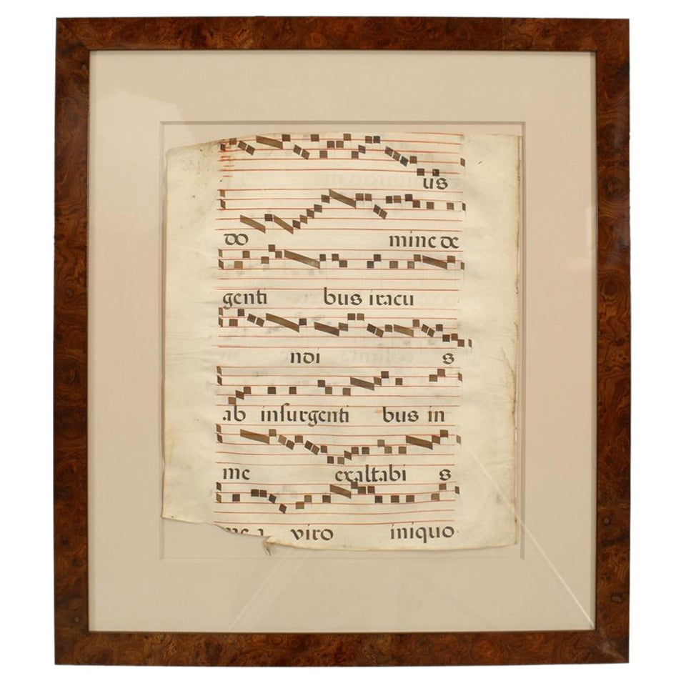 Manoscritti musicali in pergamena del Rinascimento spagnolo in vendita