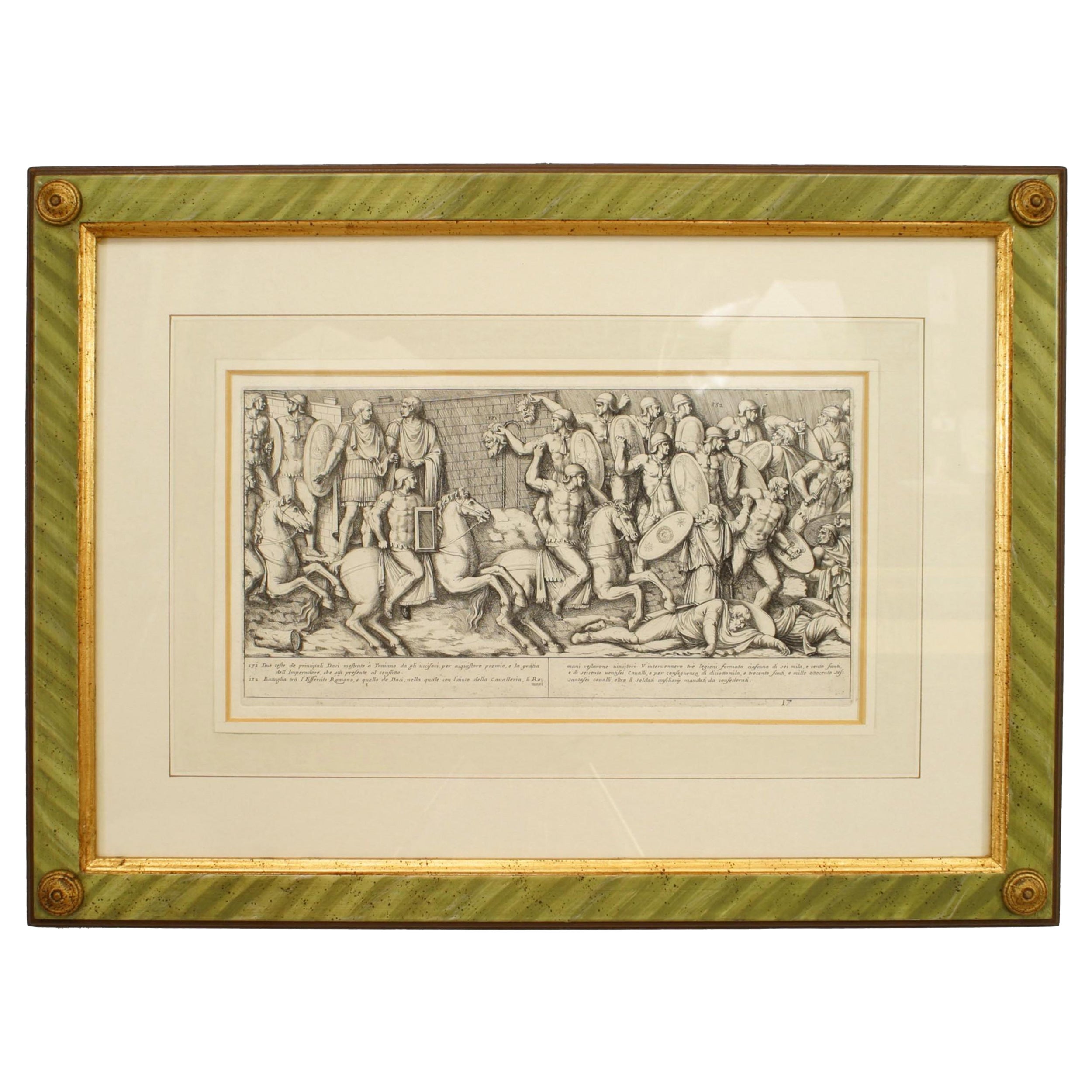 Neo-Classic Roman Historical Scene Print