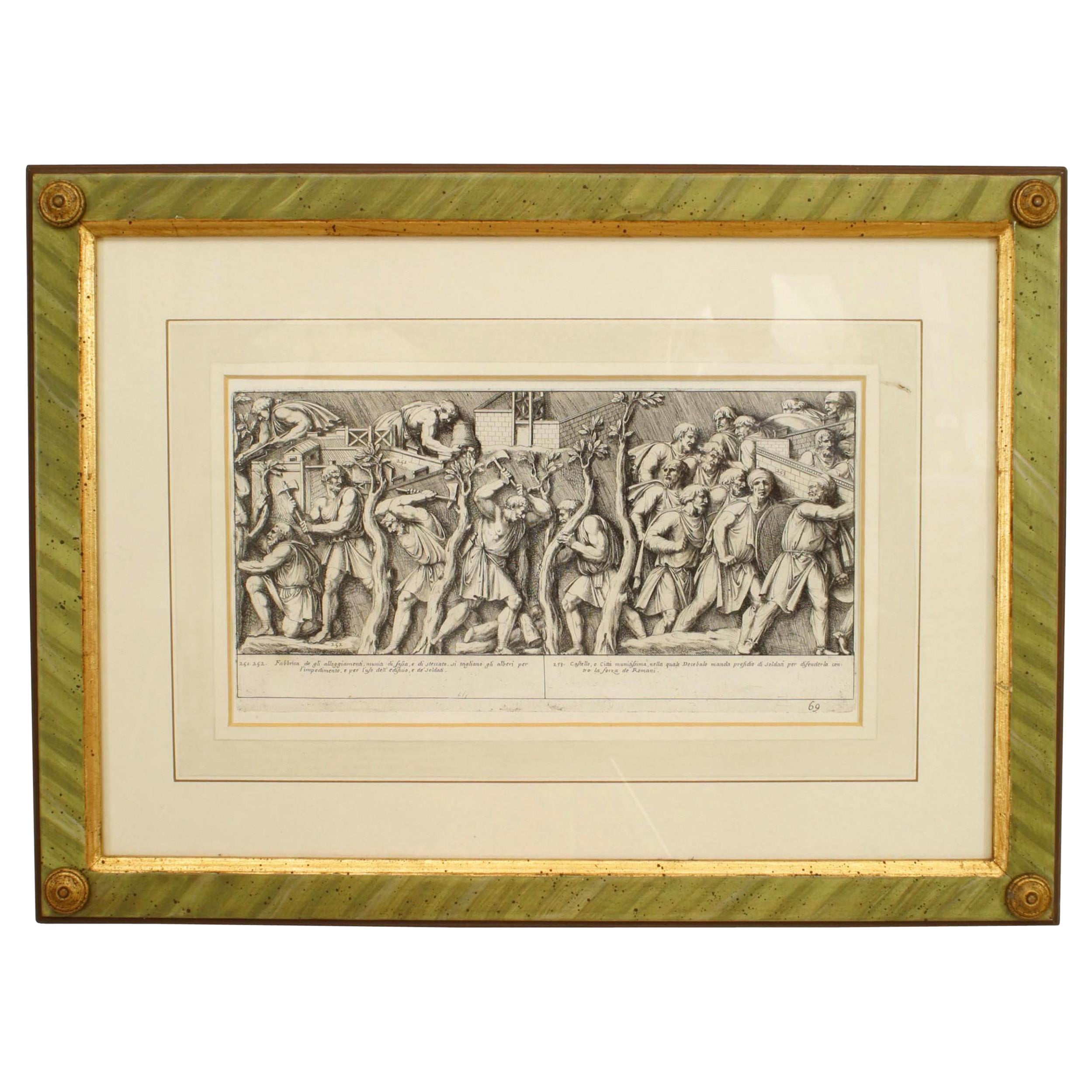 Neo-Classic Roman Historical Scene Print
