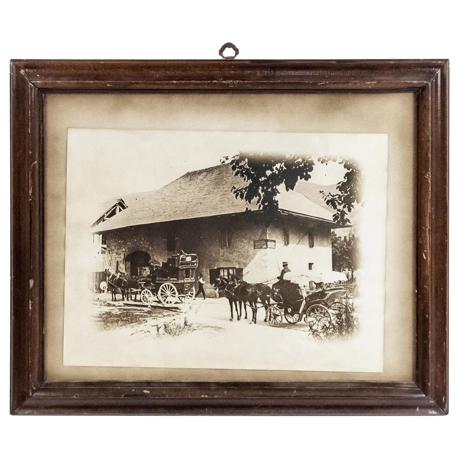 English Country Horse and Carriages Photograph