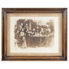 Scène de musiciens anglaise
