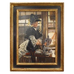Tee, 1872, Gemälde einer viktorianischen Frau