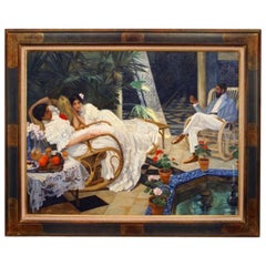 Peinture d'une journée d'été