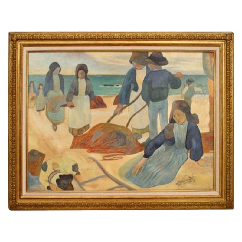 Pintura impresionista de Brettones