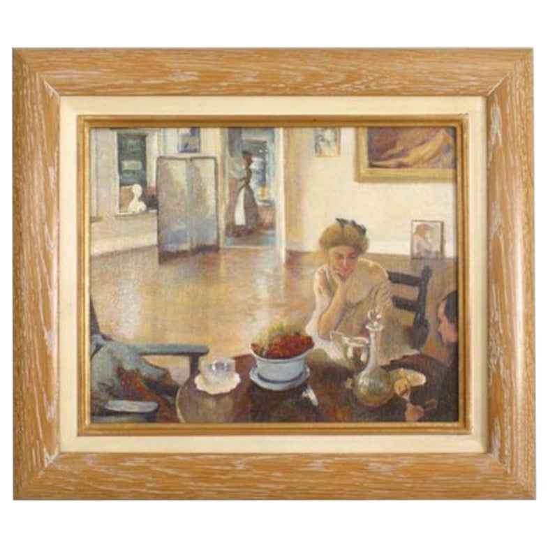 The Breakfast Room Painting