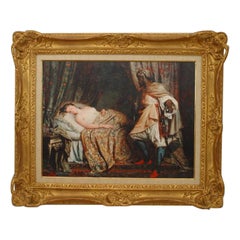 Orientalist Painting of Two Figures