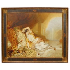Reclining Woman Painting