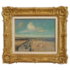 Morning at the Breakwater, Shinnecock Painting