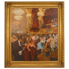 Pittura di Ball and Ball in Maschera