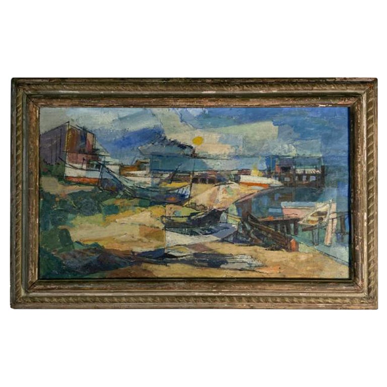 Paysage américain Huile sur toile