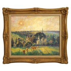 Landschaft „Eragny Landscape“