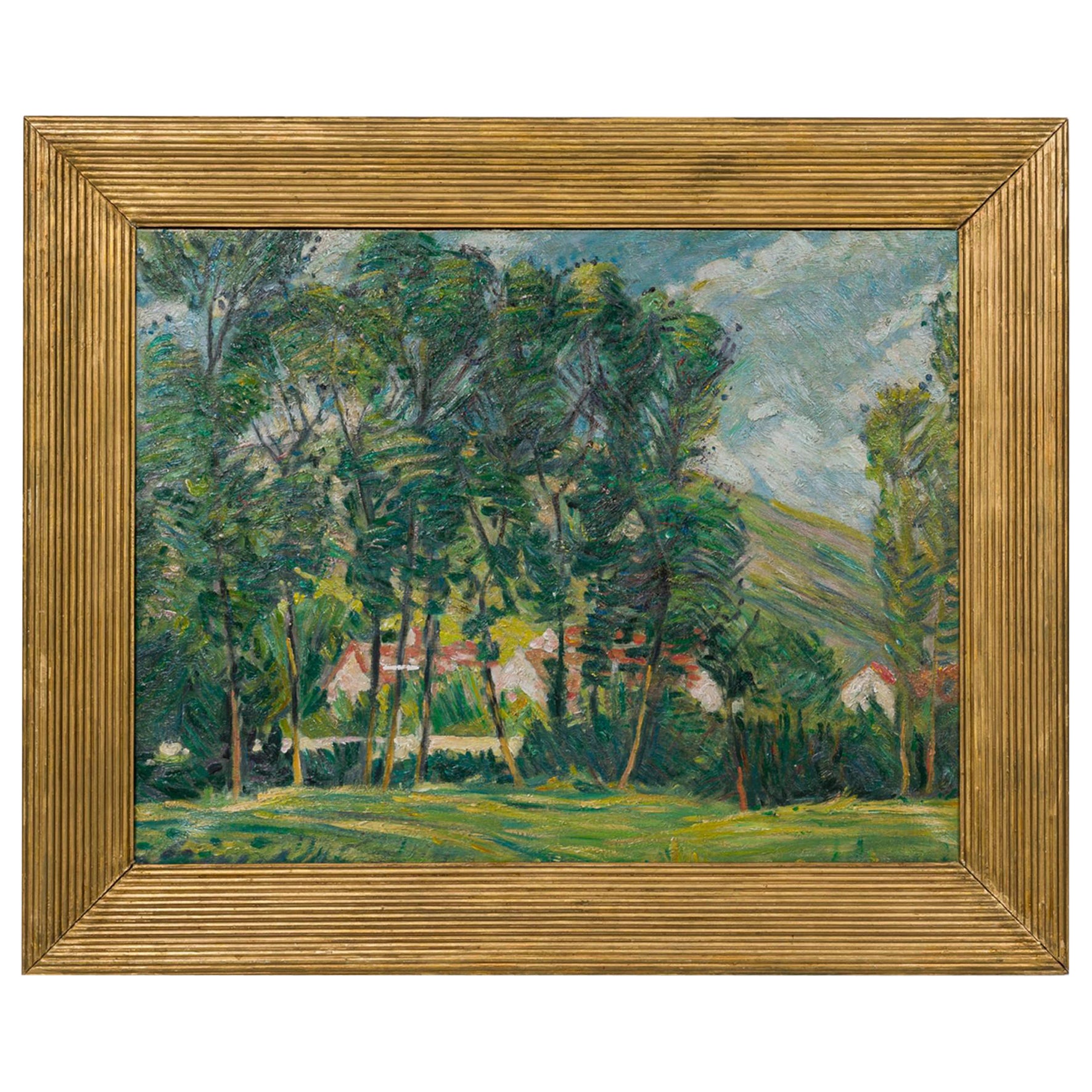 Paisaje "Tejados rojos"