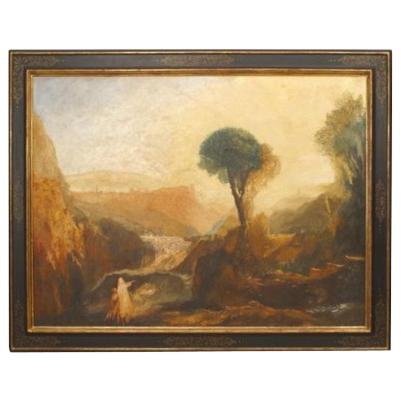 Landschaftslandschaft „Tinoli, Tobia et l'ange“ im Angebot
