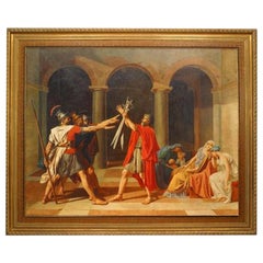 Copy of a Painting "The Oath of the Horatii- 1784"