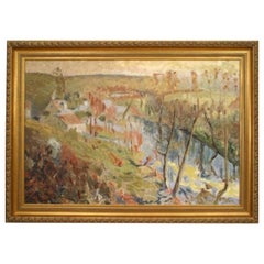 Paisaje "Molino de agua en Perigny"