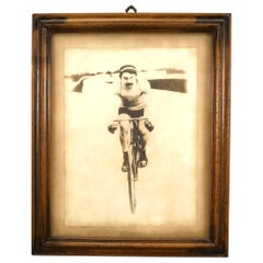 Racing Bicyclist Photograph