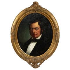 Ritratto maschile vittoriano americano