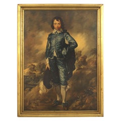 Copia del cuadro "Chico azul" de Gainsborough