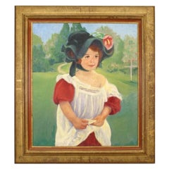 Copy of a Portrait "Margot Standing in a Garden"