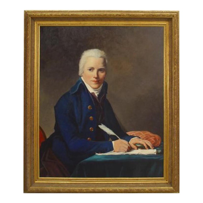 Portrait noble de M. Blaw Young en vente