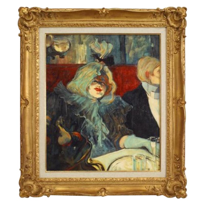 Private Room at the Rat Mort Painting For Sale