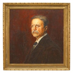 Pintura Victoriana Americana de Theodore Roosevelt