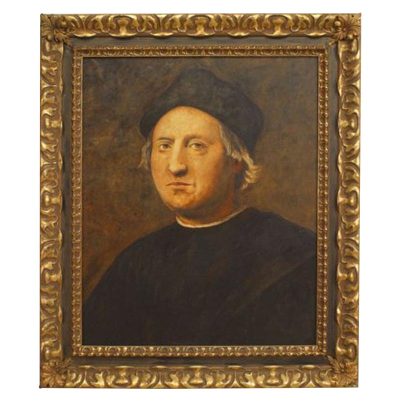 Retrato de explorador español en venta